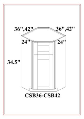 CORNER SINK BASES