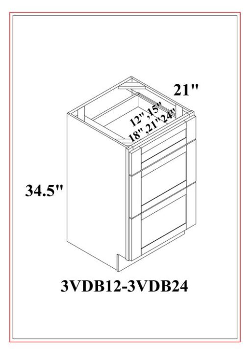 Vanity Drawer Base