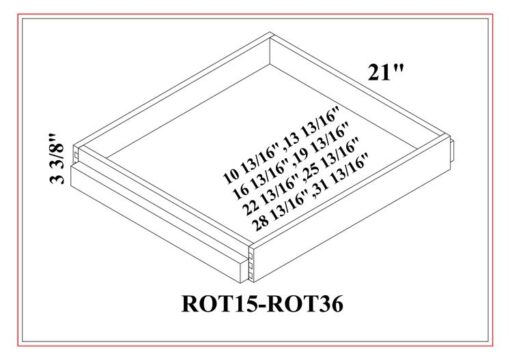 ROLL OUT TRAY